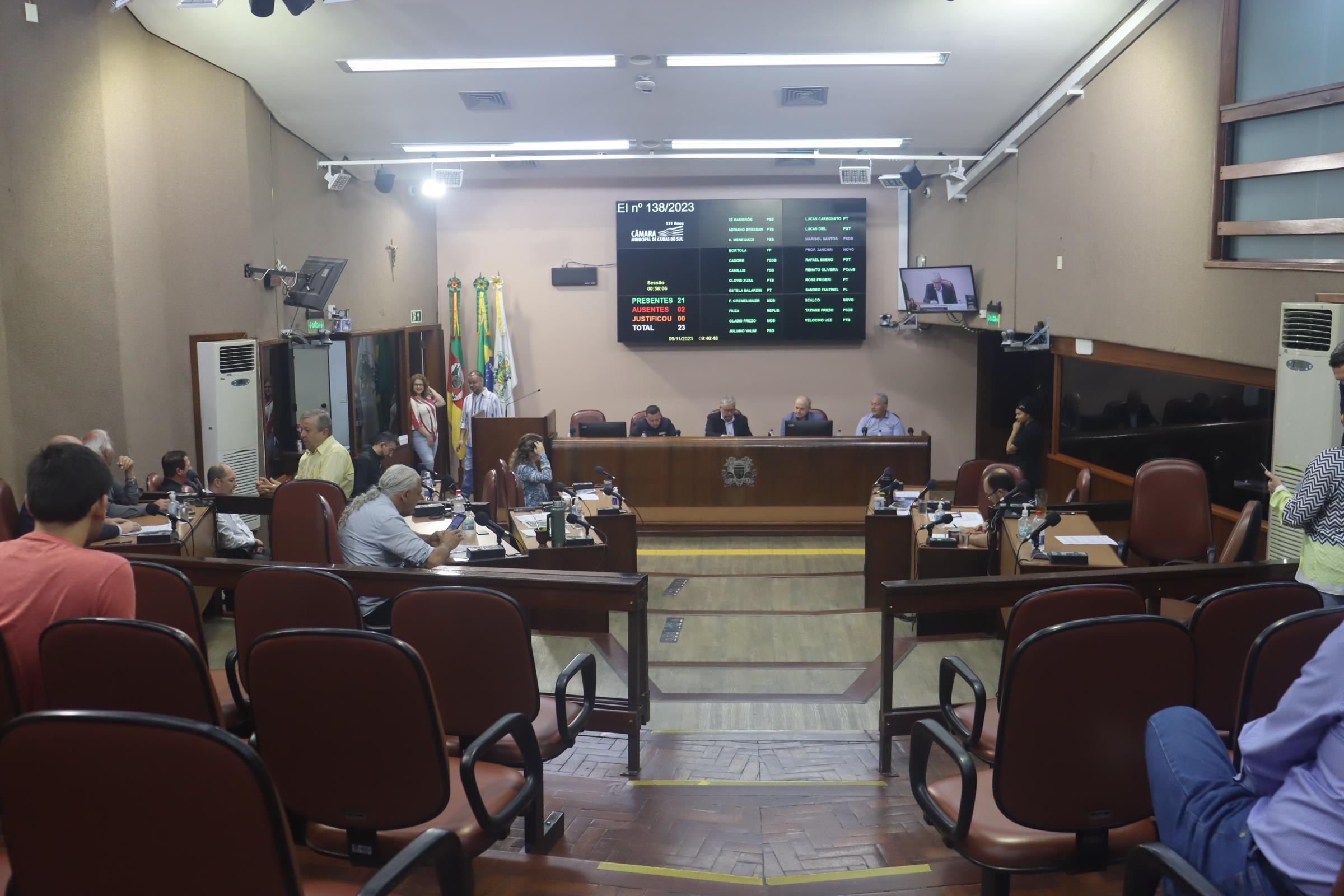Legislativo caxiense autoriza crédito de até 30 milhões para a renovação de frota da Codeca