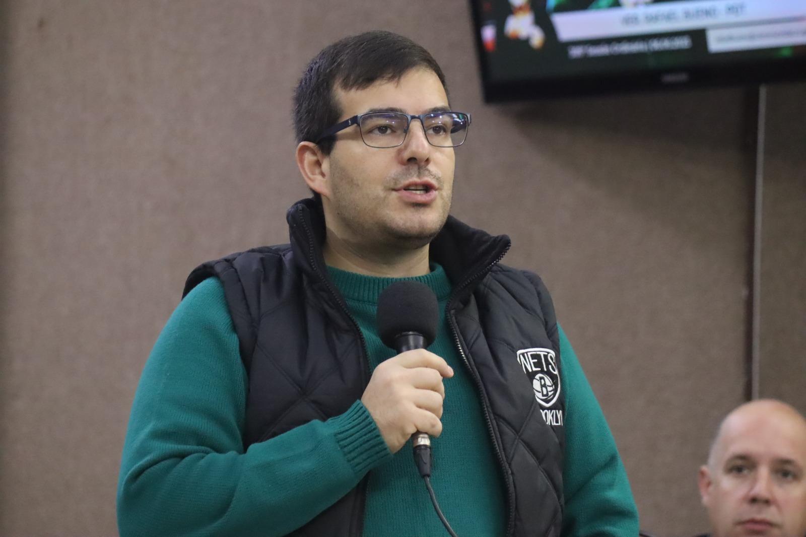 Rafael Bueno propõe audiência pública para encaminhar discussões da Maesa
