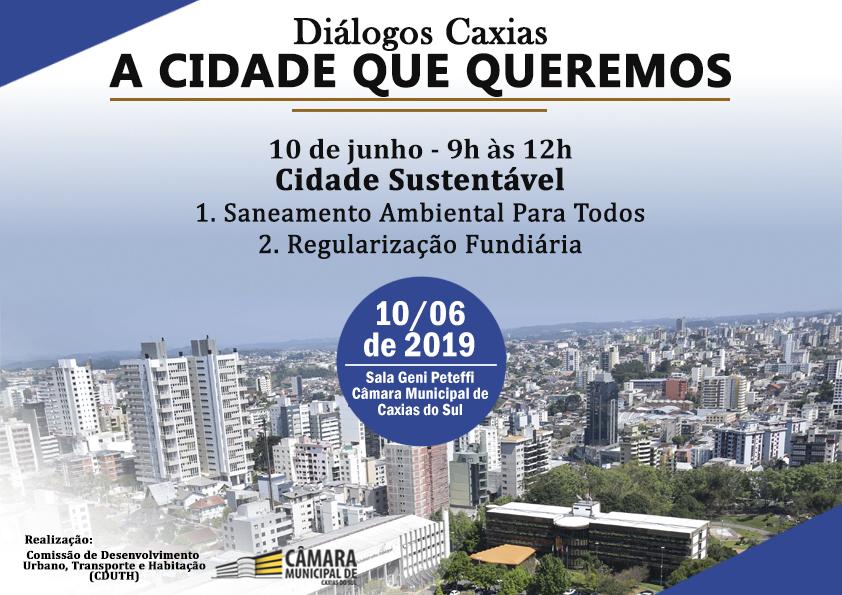 “Diálogos Caxias — A Cidade que Queremos” continuam segunda-feira com sustentabilidade