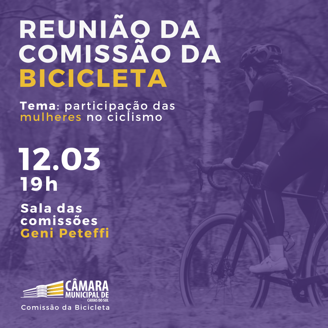 Leia mais sobre Comissão da Bicicleta promove encontro em alusão ao mês da mulher