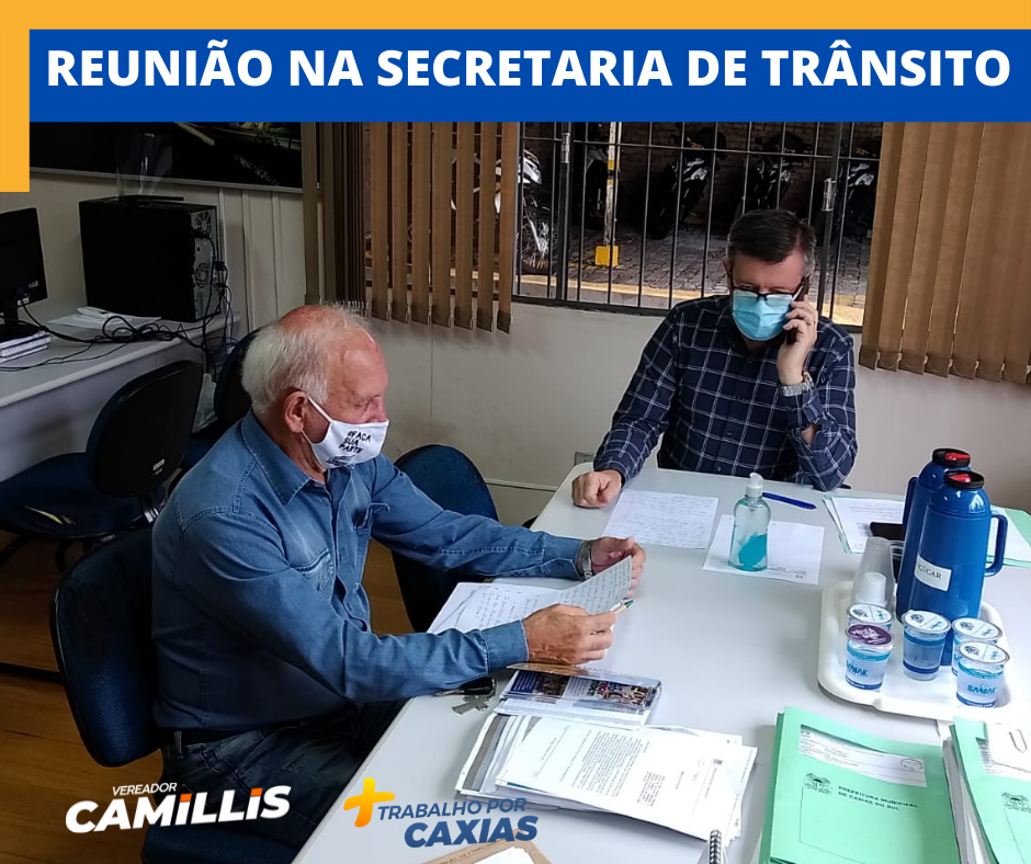 De Camillis faz visita a Secretaria de Trânsito