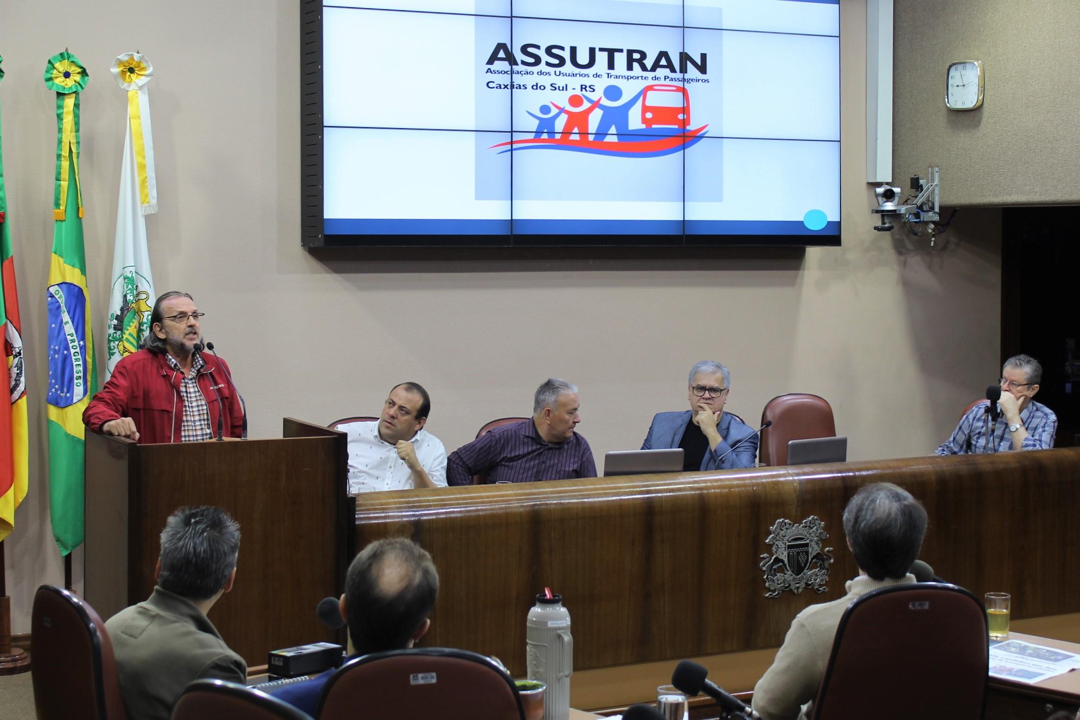 Assutran discute futuro do transporte coletivo de Caxias do Sul