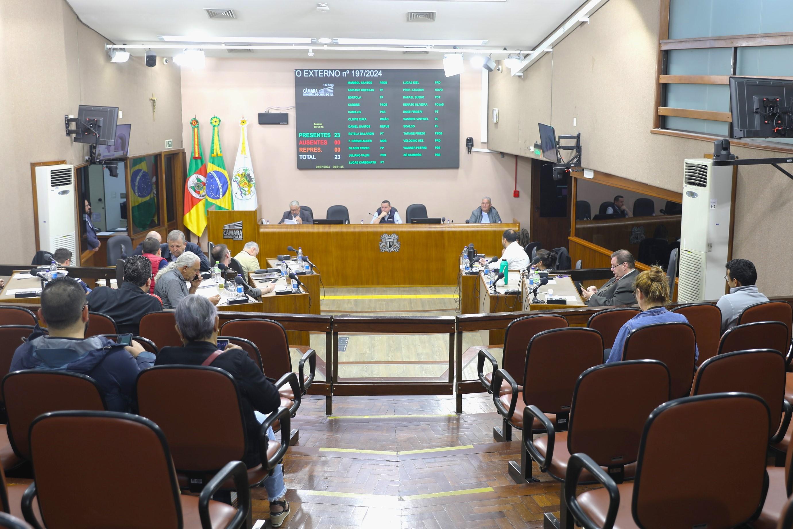 Arquivada denúncia contra a Presidência da Câmara Municipal de Caxias do Sul