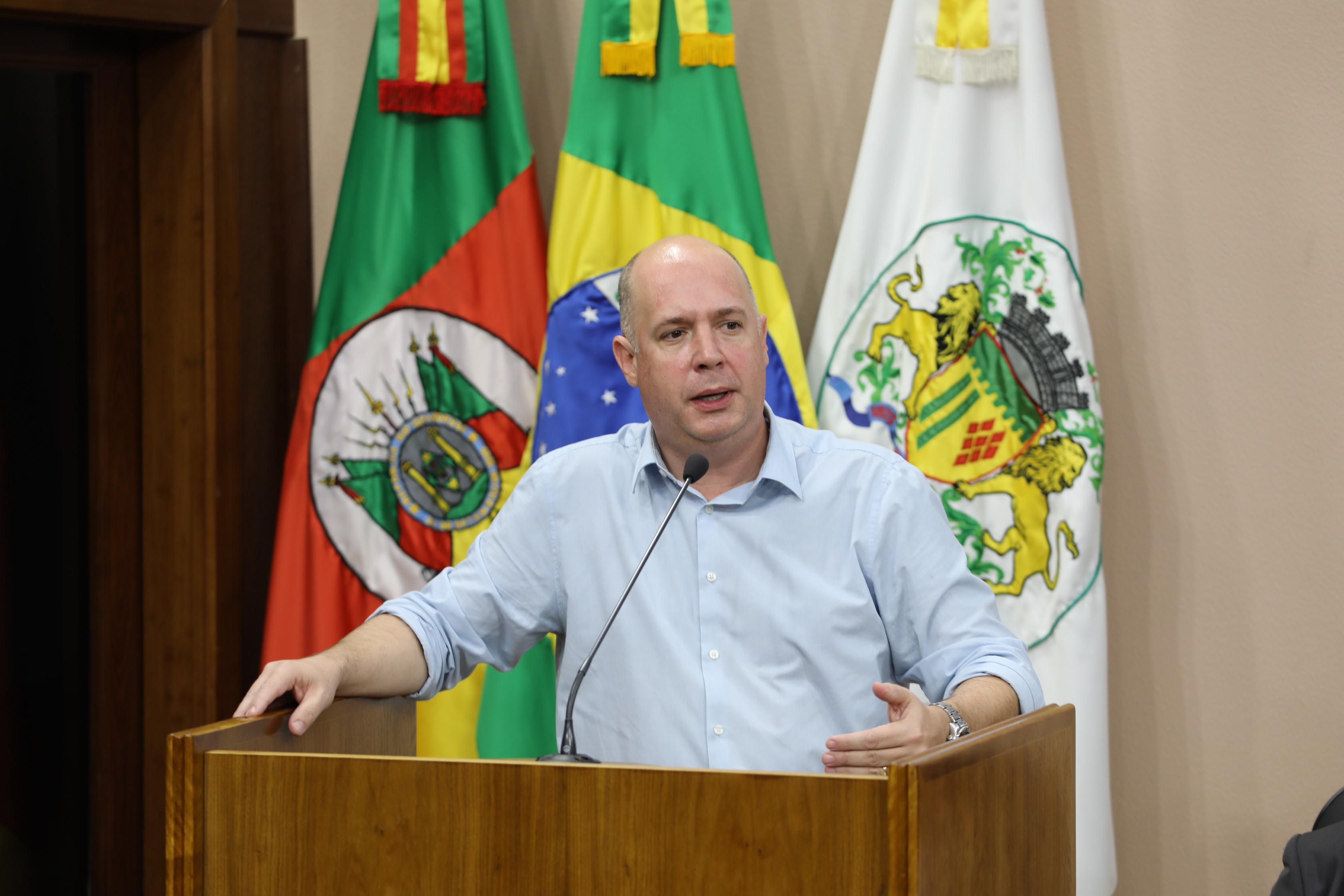 Lucas Diel destaca mobilização em prol do Rio Grande do Sul