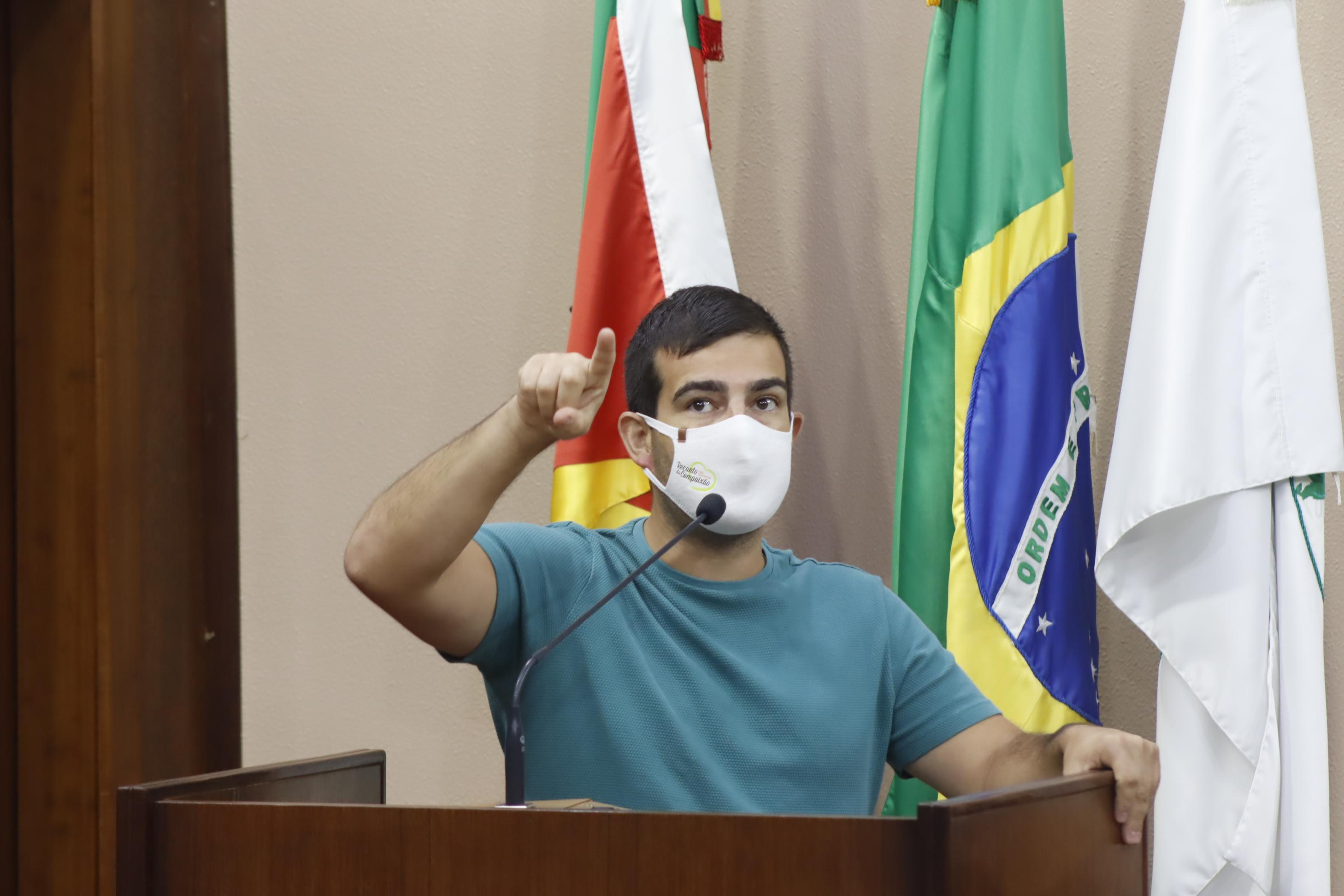"A saúde de Caxias do Sul está na UTI", afirma Rafael Bueno