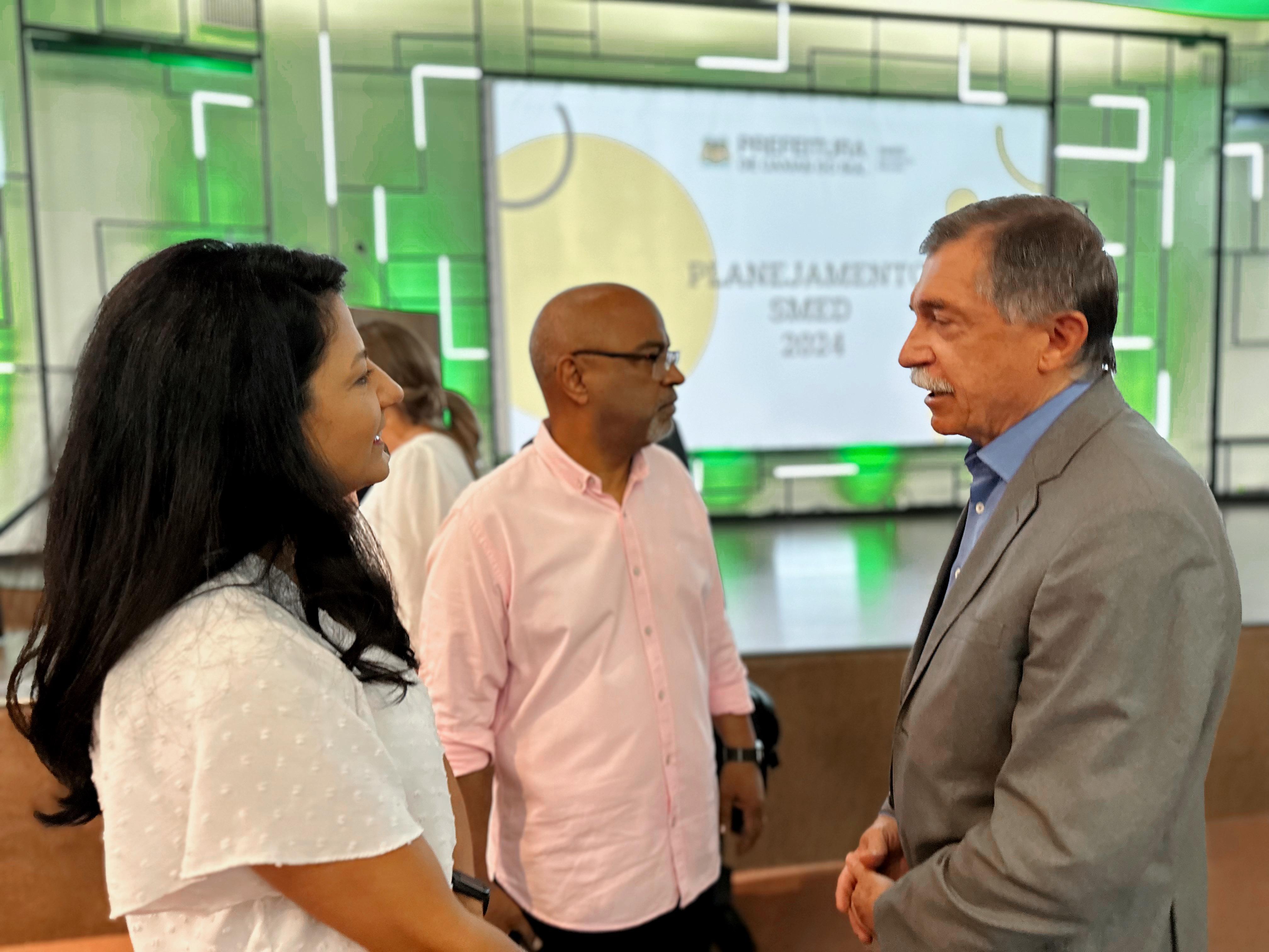 Presidente Marisol Santos participa da abertura do ano letivo da rede municipal