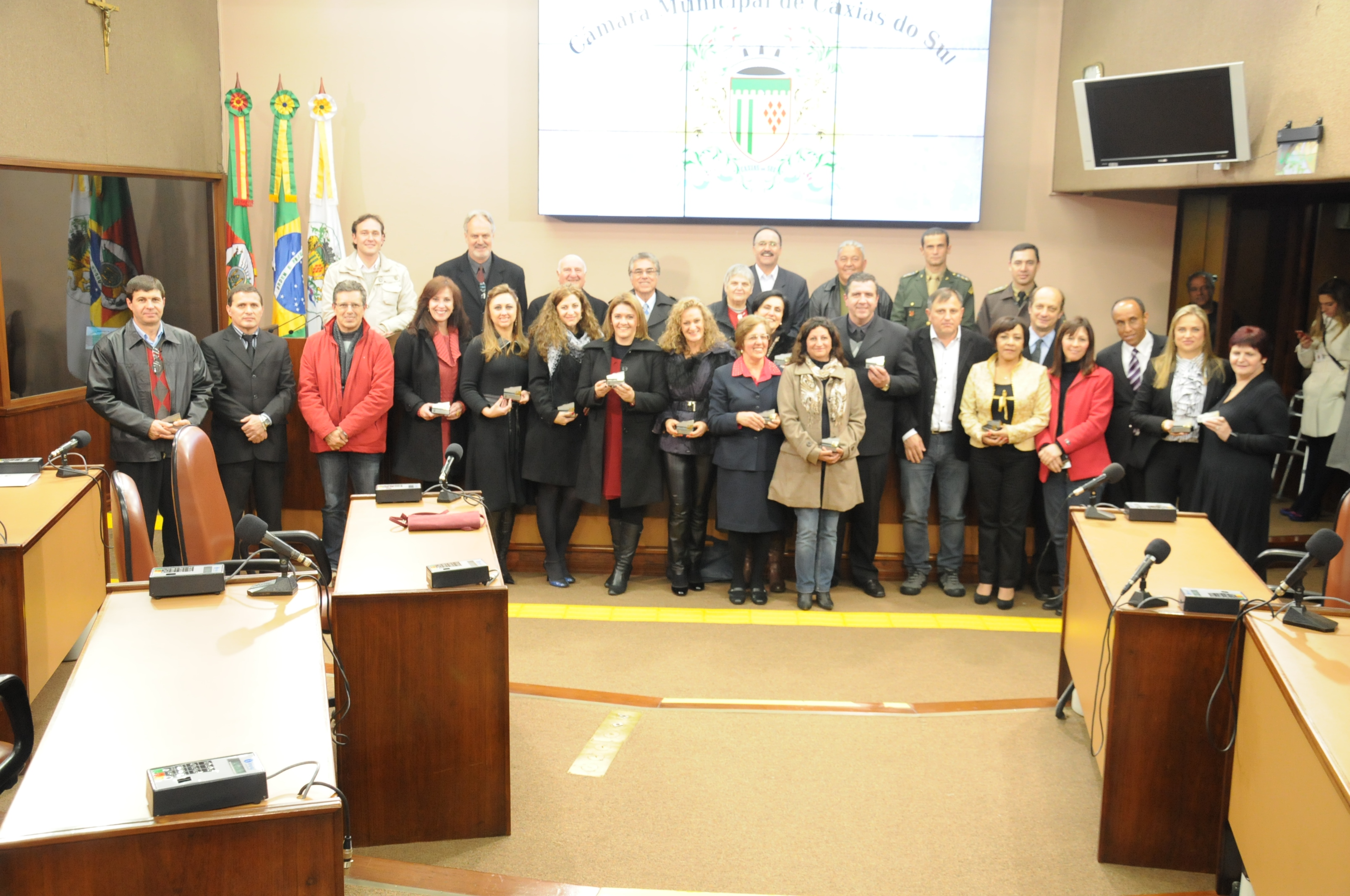 120 anos do Legislativo caxiense são celebrados em solenidade