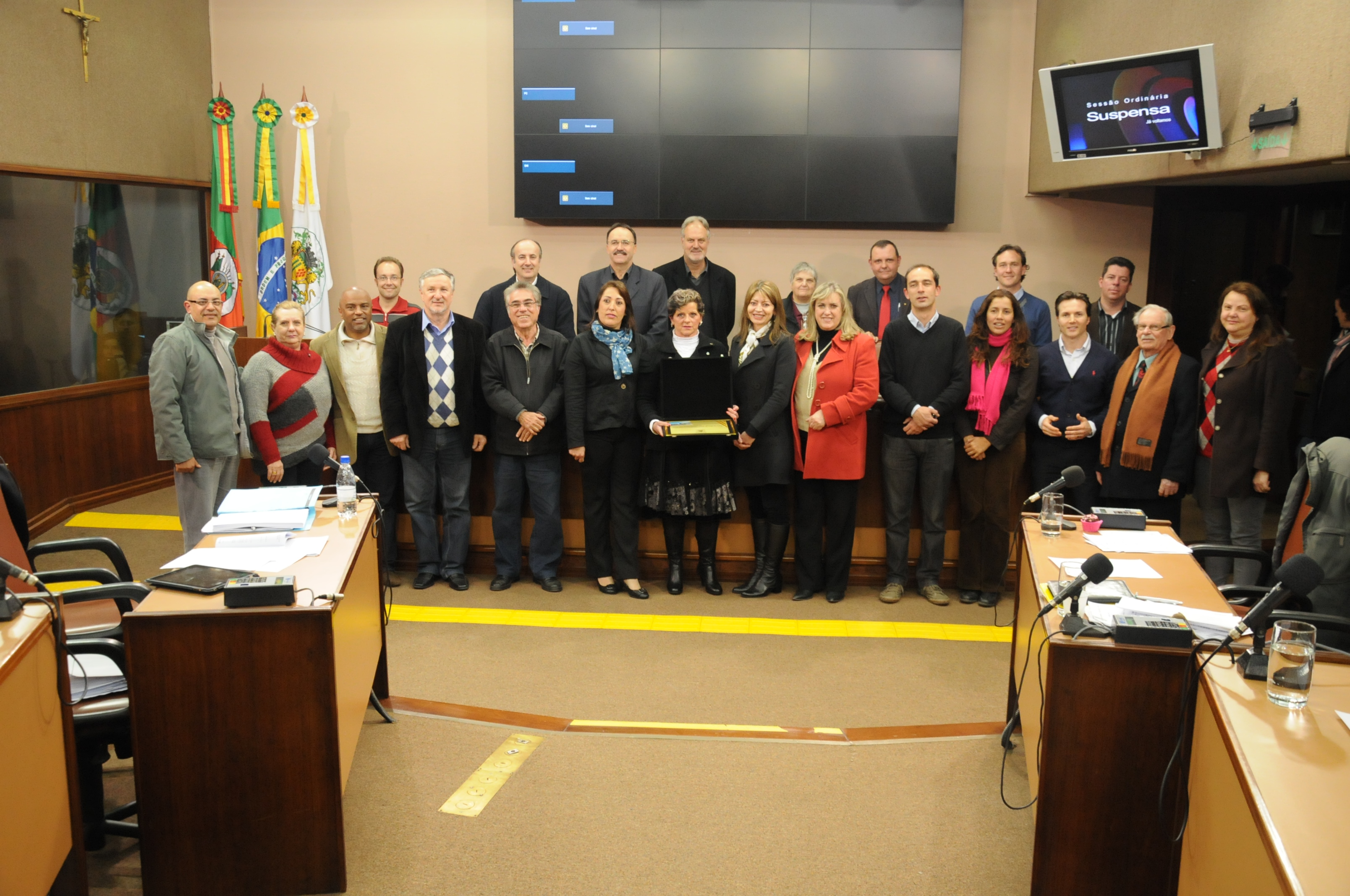 Câmara homenageia os 60 anos da escola Evaristo de Antoni