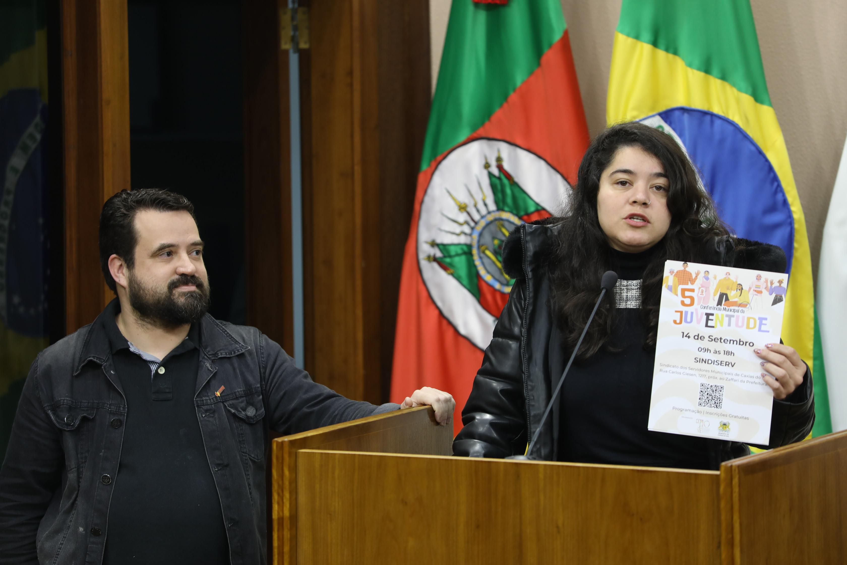 Leia mais sobre Representantes do Conselho Municipal da Juventude convidam para a 5ª conferência do setor